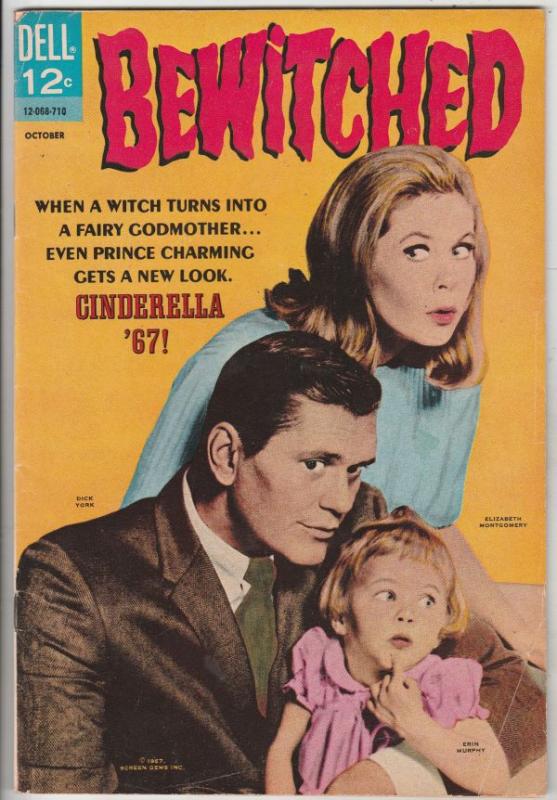 Bewitched #11 (Oct-67) VG/FN Mid-Grade Samantha (Elizabeth Montgomery), Darin...