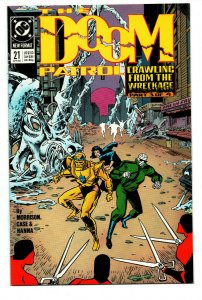 Doom Patrol #21 - Crazy Jane - 1989 - NM 