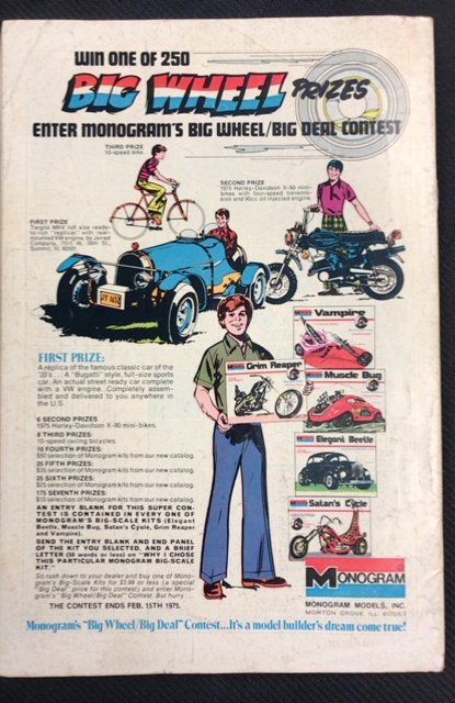 Kamandi, The Last Boy on Earth #15 (1974)