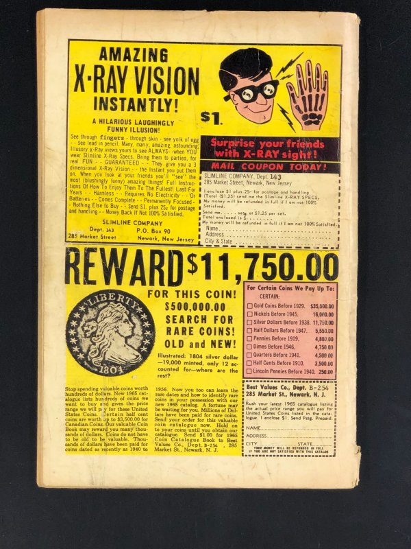 Fantastic Four Annual #3 (1965) GD Sue Storm, Reed Richards Wedding