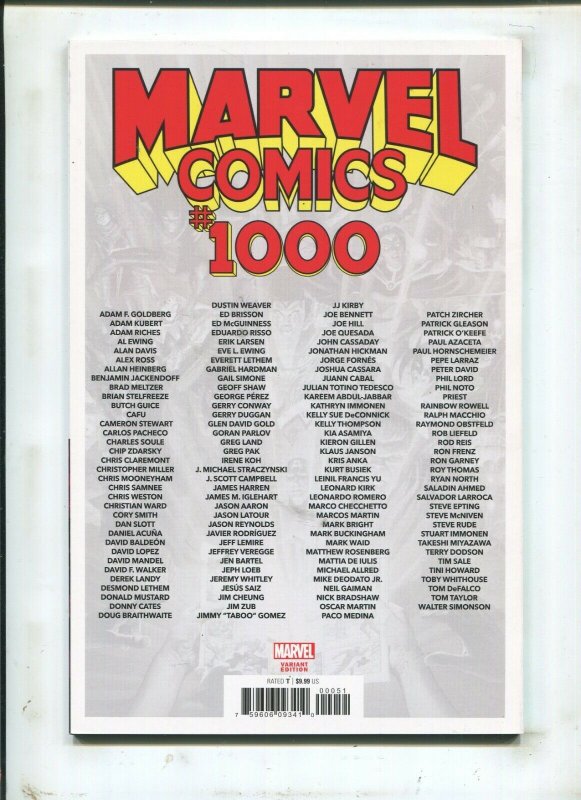 Marvel Comics #1000 - Lee Inhyuk Variant (9.2OB) 2020