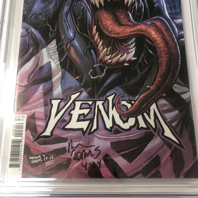 Venom (2024) # 28 (CGC SS 9.8)  Signed Arthur Adams * Adams VAriant Cover *