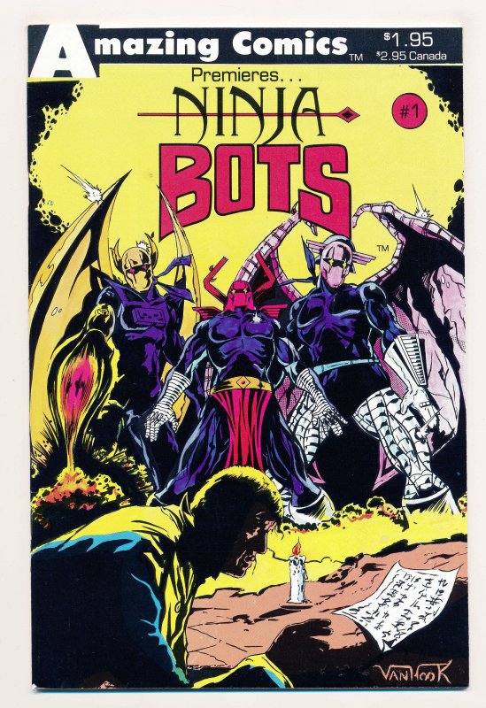 Amazing Comics Premieres (1987) #1 VF Ninja Bots