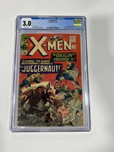 X-MEN 12 CGC 3.0 OW PAGES MARVEL 1965 