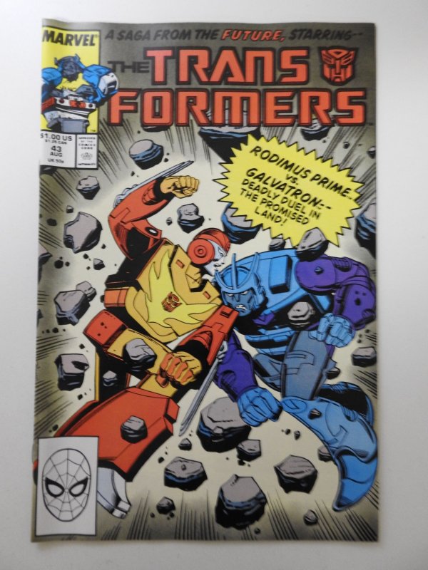 The Transformers #43 (1988) Sharp VF-NM Condition!