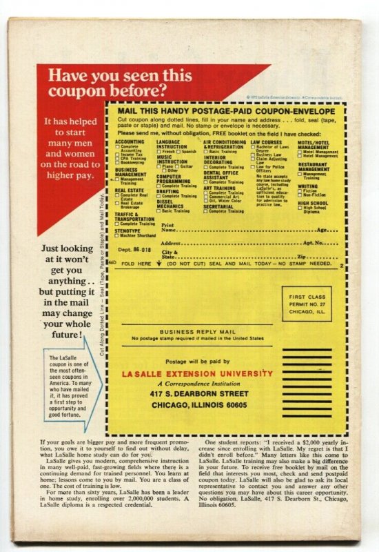 Tomb of Dracula #7 1st QUINCY HARKER-Marvel comic book