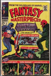 Fantasy Masterpieces #6 (1966) Captain America