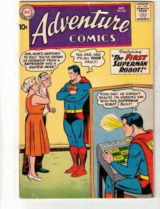Adventure Comics #265 1959 PRICE DROP Superman Robot! Jack/Roz Kirby! BEANTOWN