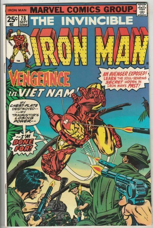 Iron Man #78 (Feb-75) NM- High-Grade Iron Man