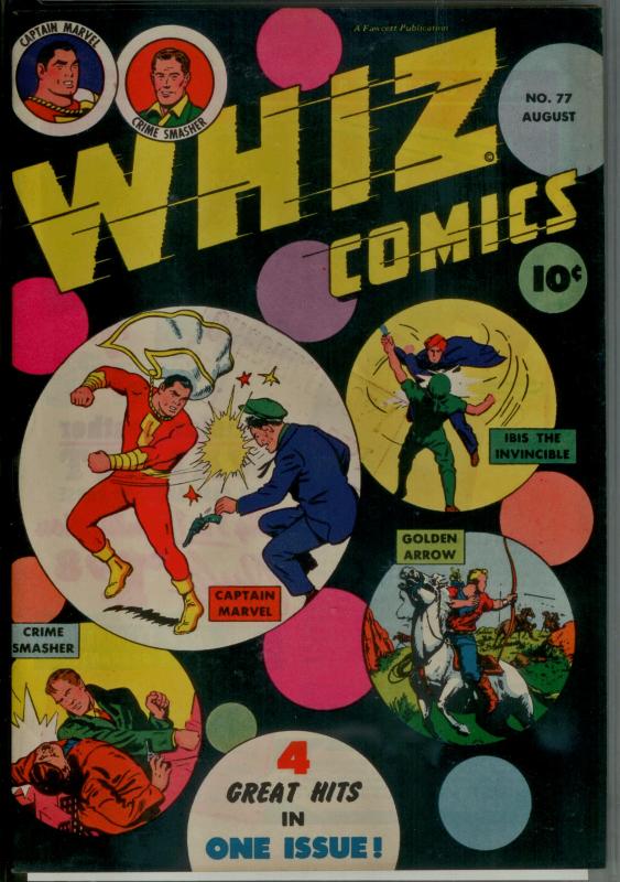 Whiz Comics #77 CGC 9.4 Captain Marvel Shazam (1 of TOP 2 ever graded by CGC!)