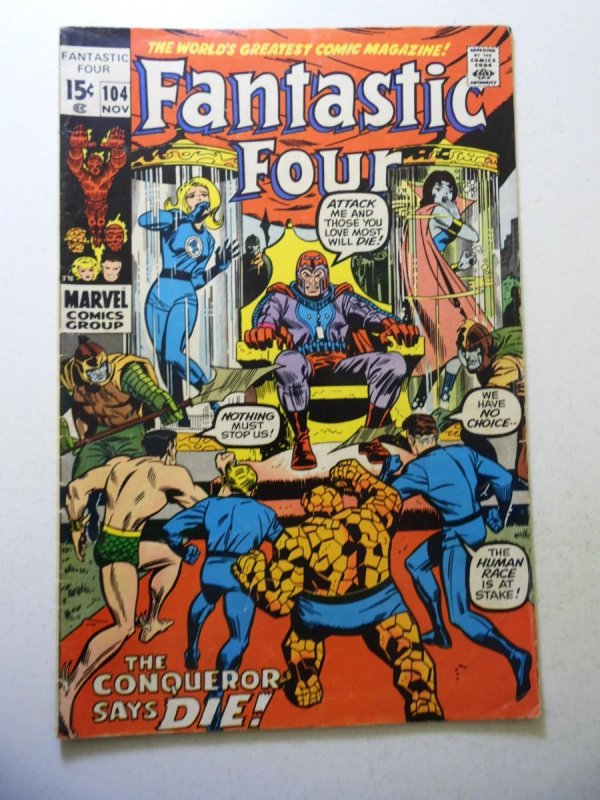 Fantastic Four #104 (1970) VG+ Condition