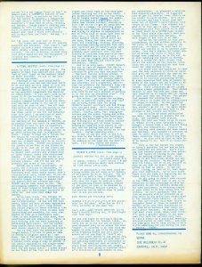George Fanzine #10 1972- Newsletter format reviews- Rare VG 