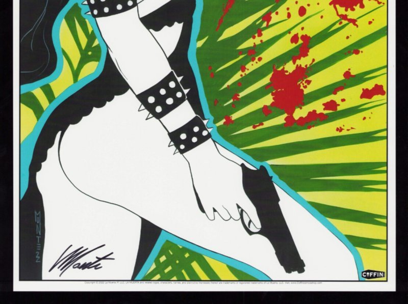 La Muerta: Primeval - Pop Art Edition 11 x 17 Print SIGNED
