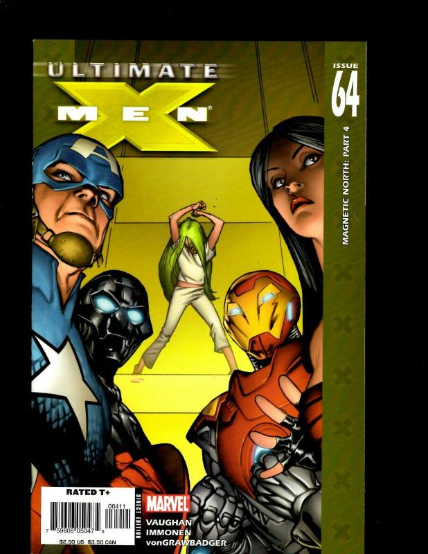 Lot of 12 Ultimate X-Men Marvel Comics #61 62 63 64 65 66 67 68 69 70 71 72 EK5