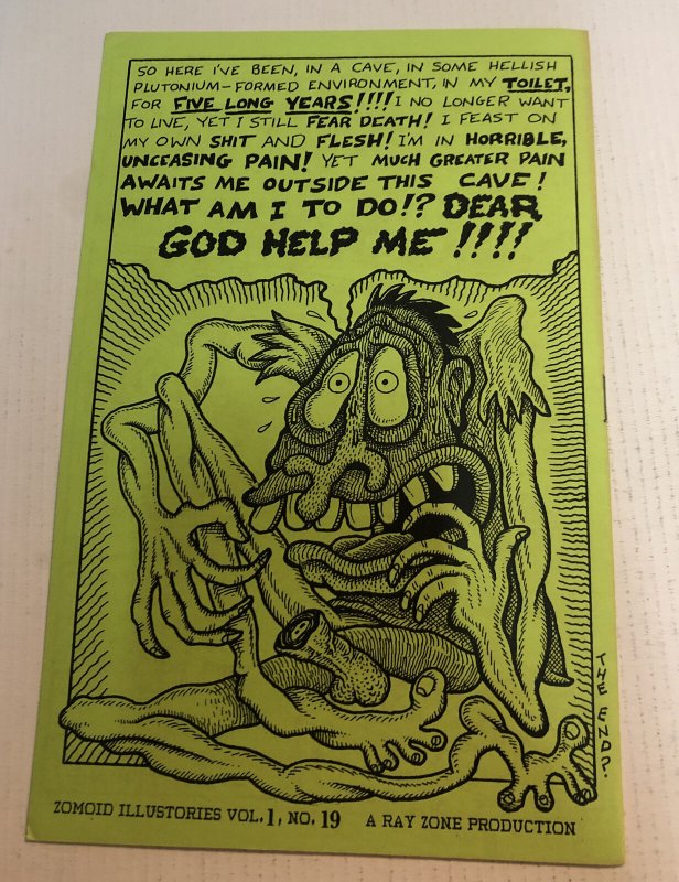 Zomoid (1985)Vol .1 #19 F/VF ~ Ray Zone Production | Peter Bagge