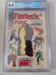 FANTASTIC FOUR #67 CGC 6.5 Origin 1st HIM,  Adam Warlock