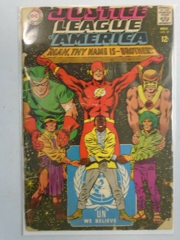 Justice League of America #57 2.0 GD cover detached (1967 1st Series)