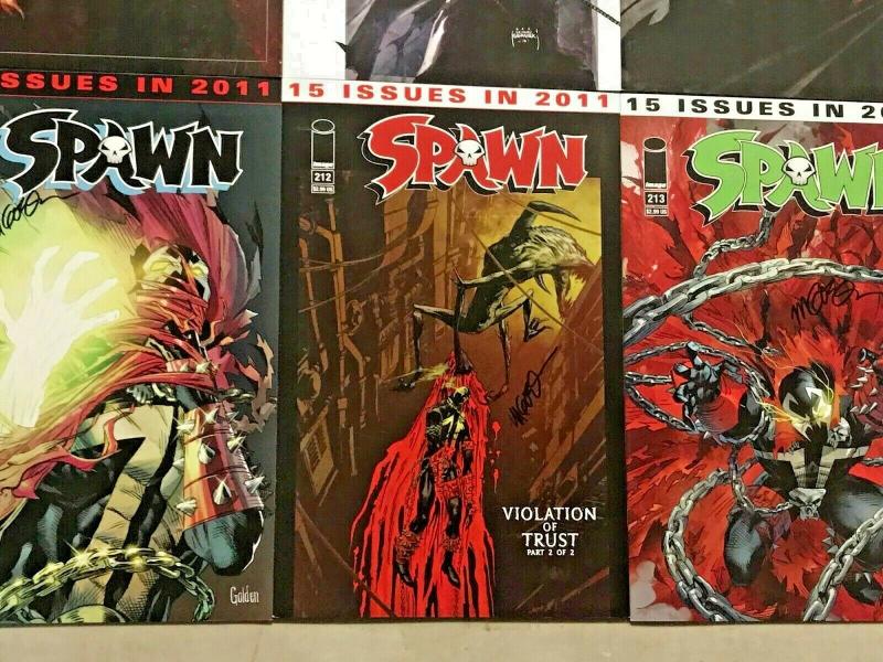 SPAWN#201-213 NM LOT 2011 (10 BOOKS) TODD MCFARLANE IMAGE COMICS