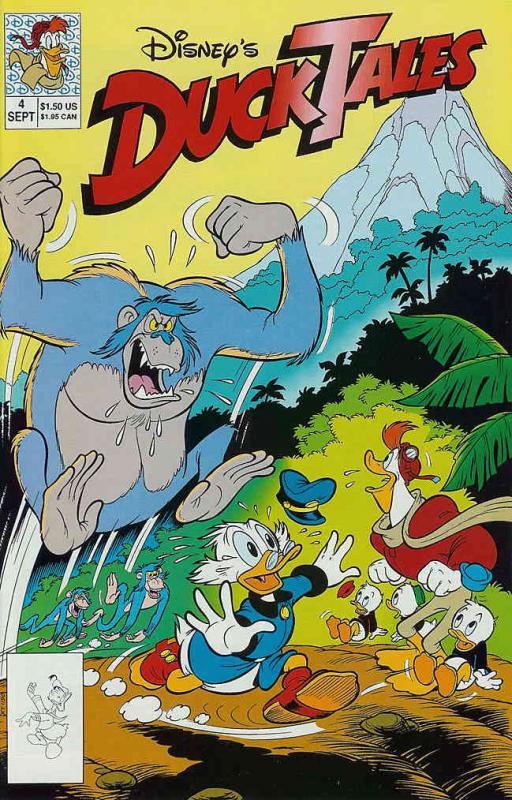 DuckTales (Disney's) #4 VF/NM ; Disney | Gorilla