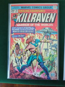 Amazing Adventures #30 & #34 (1975)  Marvel Comics Featuring Killraven