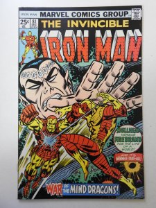 Iron Man #81 (1975) VF- Condition! MVS intact!