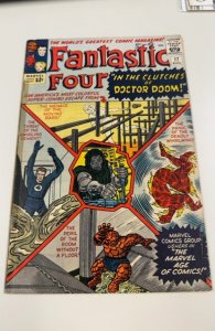 Fantastic Four #17 (1963)in the clutches of Dr Doom see description