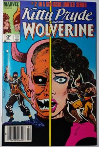 Kitty Pryde and Wolverine #2 (7.0, 1984) NEWSSTAND