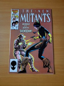 The New Mutants #41 Direct Market Edition ~ NEAR MINT NM ~ 1986 Marvel Comics