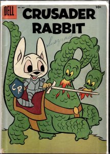 Four Color #805 (1957) Crusader Rabbit