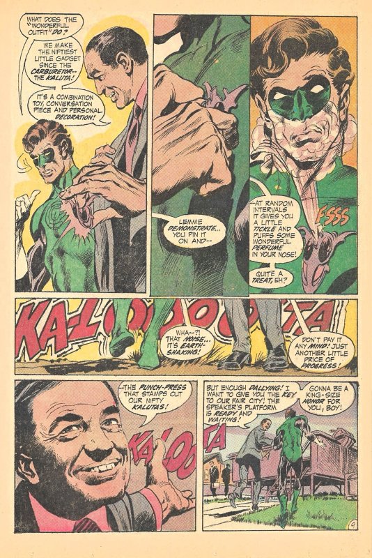 GREEN LANTERN #84 ('71) 8.0 VF  Denny O'Neil!  Neal Adams!  Bernie Wrightson!