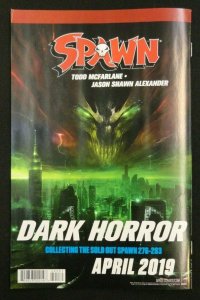 Spawn #295 Black and White Sketch Variant Cover 1st Print Mattina, McFarlane NM