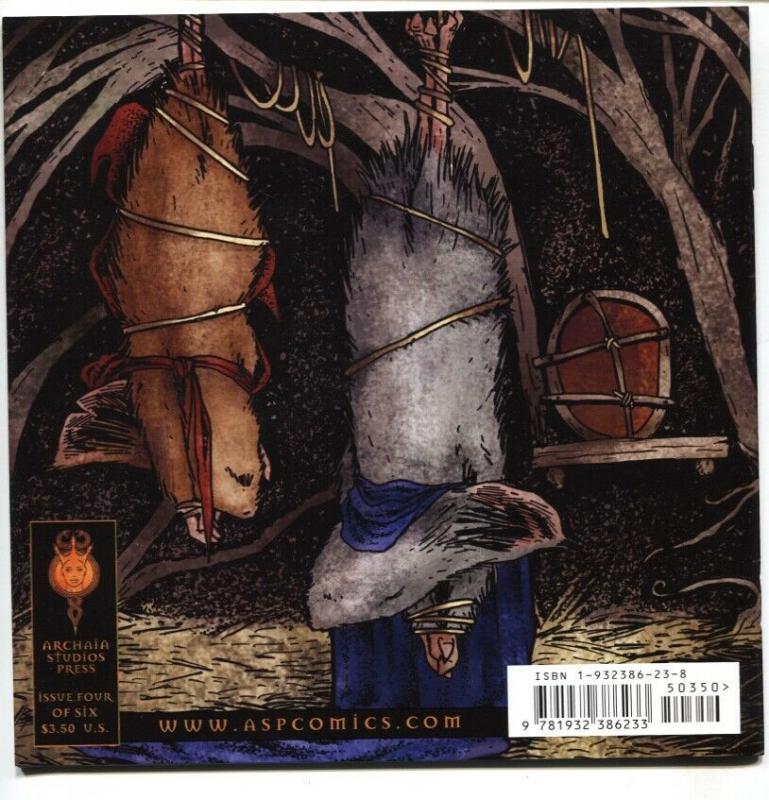 Mouse Guard #4 2006 Dark Ghost-David Petersen NM-