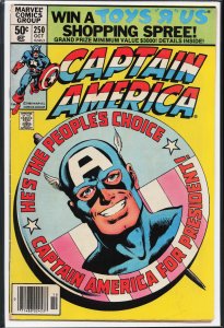 Captain America #250 (1980) Captain America