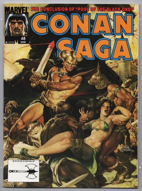 Conan Saga #48 (Marvel, 1991) FN 