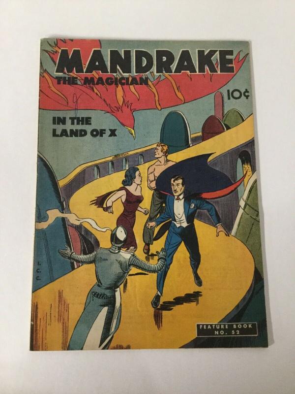 Feature Book 52 Mandrake The Magician Fn- Fine- 5.5 King Features