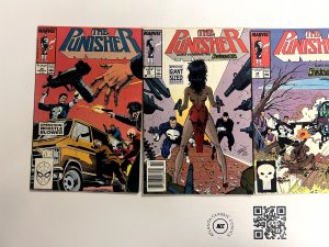 4 The Punisher Marvel Comic Books# 23 24 25 26  Spiderman Defenders 127 JS10