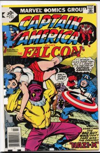 Captain America #211 (1977) Captain America and the Falcon