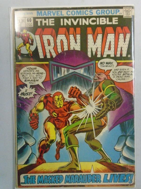 Iron Man #60 (1973 1st Series) 4.0/VG