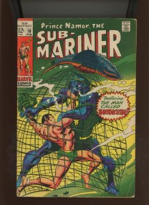 (1969) The Sub-Mariner #10: SILVER AGE! KEY ISSUE! COMBINED SHIPPING! (4.0)