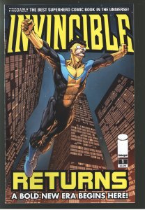 INVINCIBLE RETURNS 1 VF/NM ON SALE!! 1st THRAGG;ON AMAZON