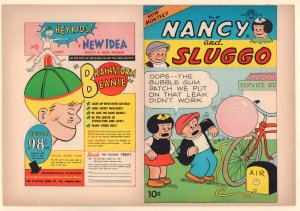 Comics on Parade #97 Unused Comic Book Cover - Nancy and Sluggo (8.0) 1954