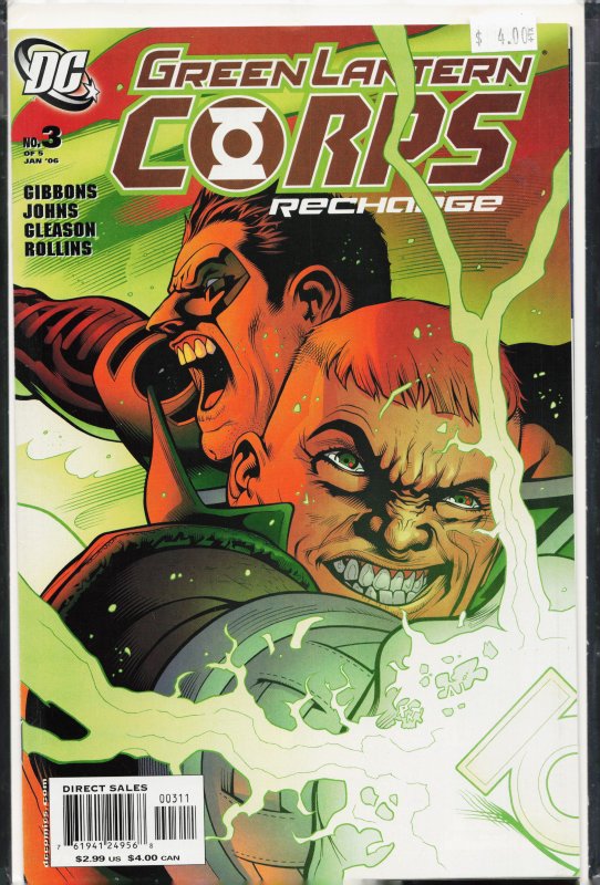 Green Lantern Corps: Recharge #3 (2006) Green Lantern