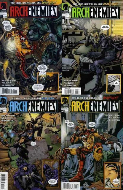 ARCHENEMIES (2006 DH) 1-4  complete series!