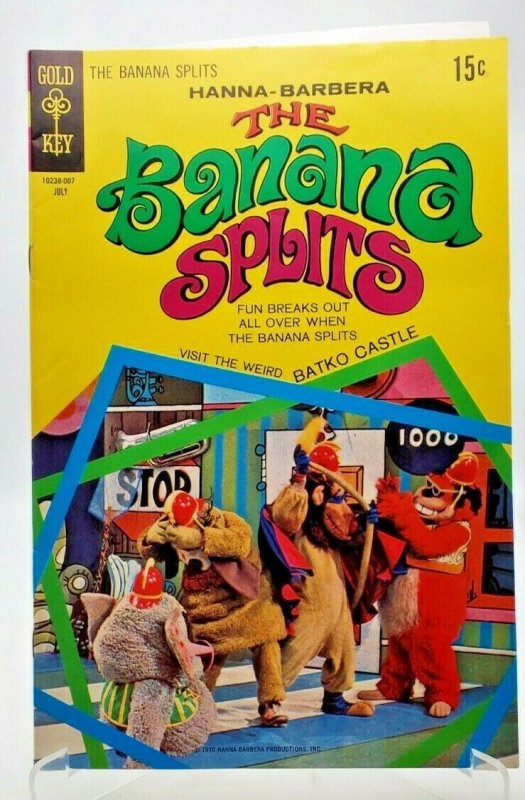 BANANA SPLITS #3 (1970)   Hanna Barbera, Gold Key VF/NM