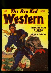 The Rio Kid Western July 1951 Thrilling Pulp- Walker Tompkins- VG