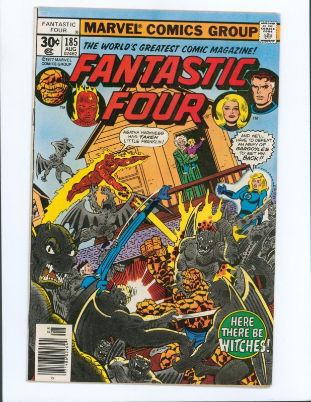Fantastic Four #185 (1977) 1st app. of Nicholas Scratch & Witches of New Salem