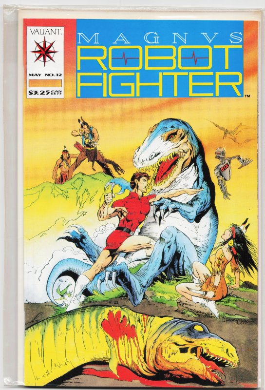 Magnus Robot Fighter #12 (1992) Magnus, Robot Fighter [Key Issue]