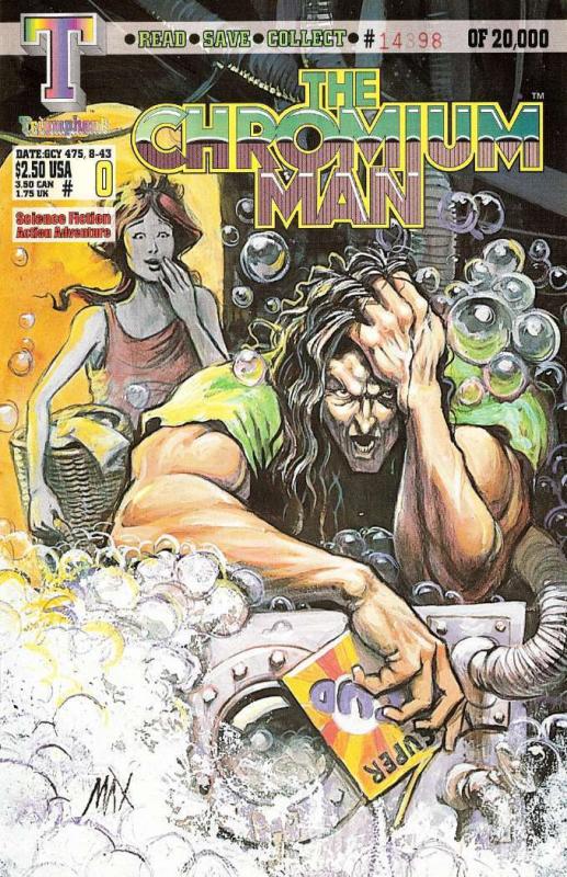 CHROMIUM MAN (1994 TRIUMPHANT) 0,1(ASHCAN),4-6,8,10