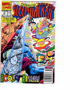 4 Marvel Comics Excalibur # 72 Sleepwalker # 14 Strikeforce Morituri # 2 5 J208