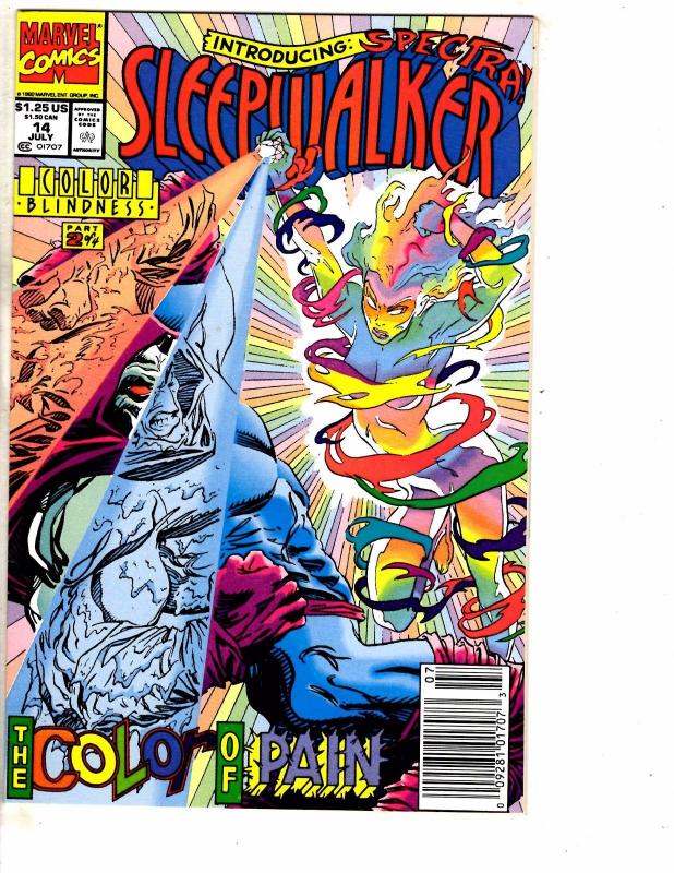 4 Marvel Comics Excalibur # 72 Sleepwalker # 14 Strikeforce Morituri # 2 5 J208